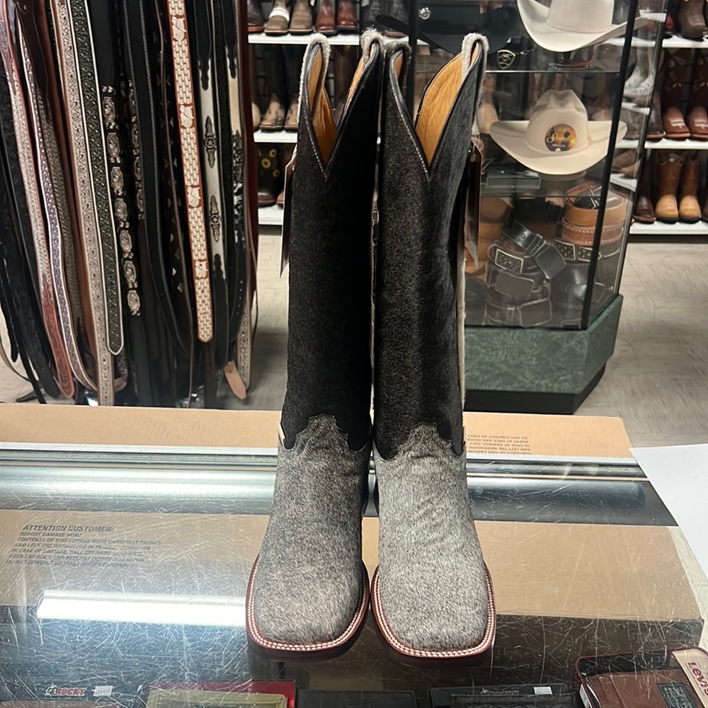 COPY - Genuine cowhide hair cowgirl boots